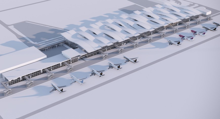 Ruszył przetarg na opracowanie koncepcji architektoniczno-funkcjonalnej oraz dokumentacji projektowej dla przebudowy terminalu Portu Lotniczego Wrocław.
