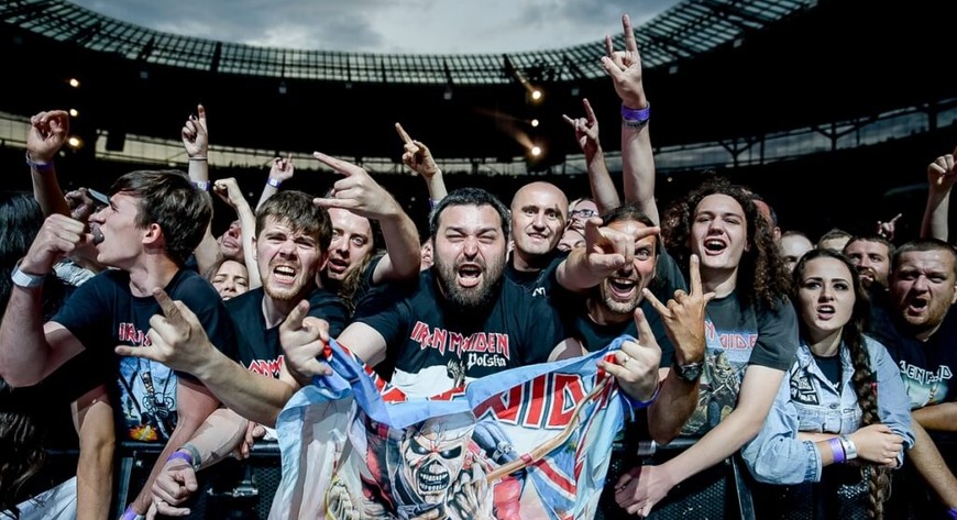 Tarczyński Arenę odwiedzały największe zespoły muzyczne świata. Jak Iron Maiden. 