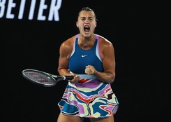 Aryna Sabalenka wygrała wielkoszlemowy Australian Open [WIDEO]
