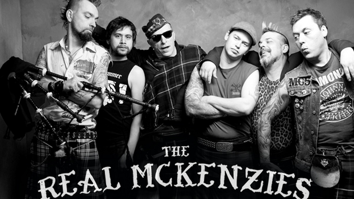 Grupa The Real McKenzies wystąpi w Warszawie. Zespół zagra w klubie Pogłos 30 lipca.