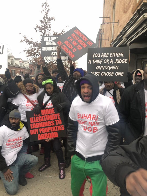 Anti-Onnoghen protest hits New York 