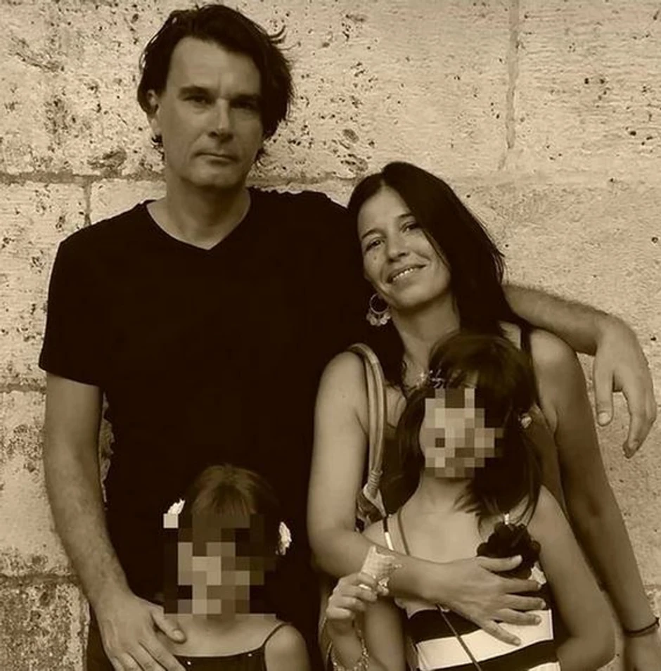 Nela Mihailović sa porodicom