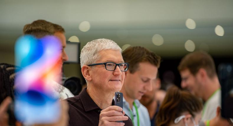 Apple CEO Tim Cook has helped Apple reach a $3 trillion market cap, but the iPhone maker faces issues.Andrej Sokolow/picture alliance via Getty Images