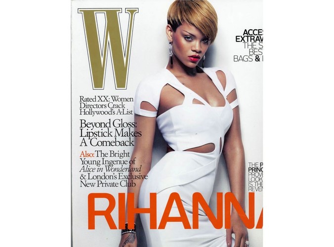 Rihanna została nową twarzą domu mody Armani