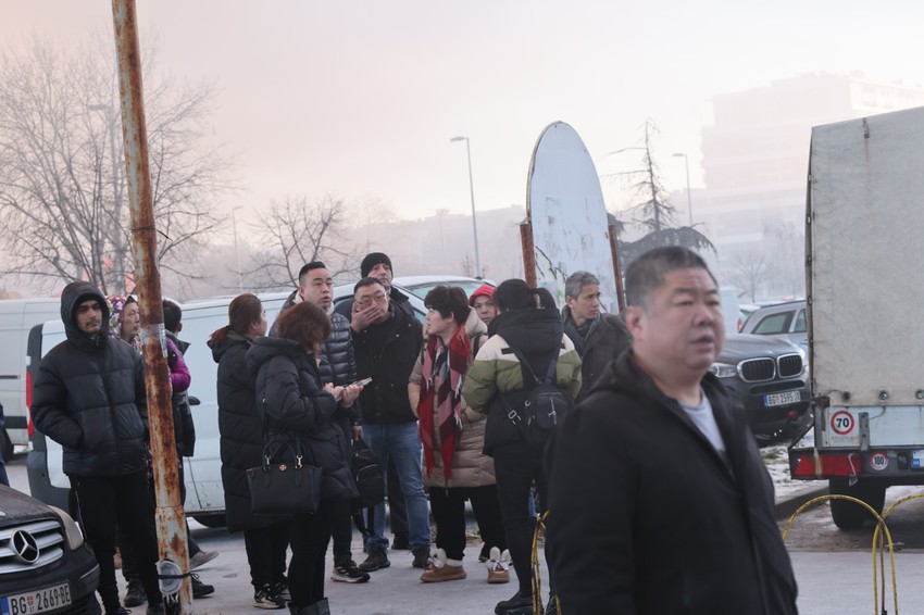 Požar, Kineski tržni centar, Novi Beograd, Blok 70