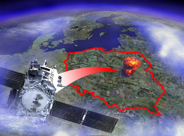 Amerykański satelita uderzy w Polskę?