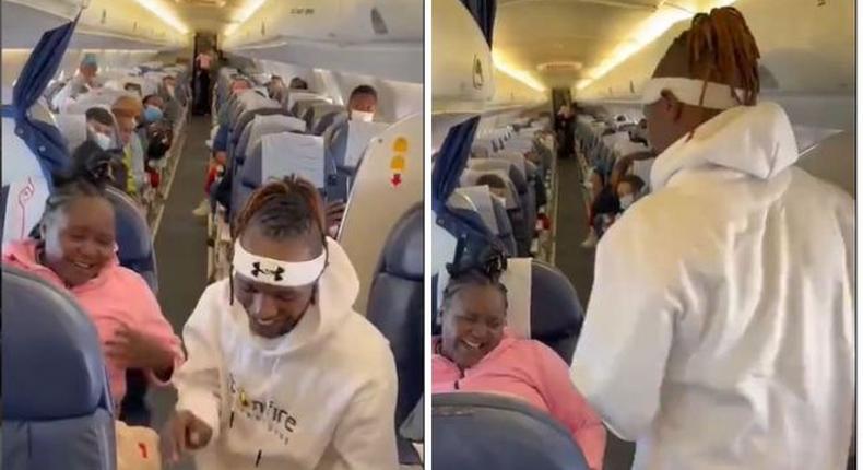 Sarah Kabu emotional as Moya David surprises her on flight to Mauritius [Video]