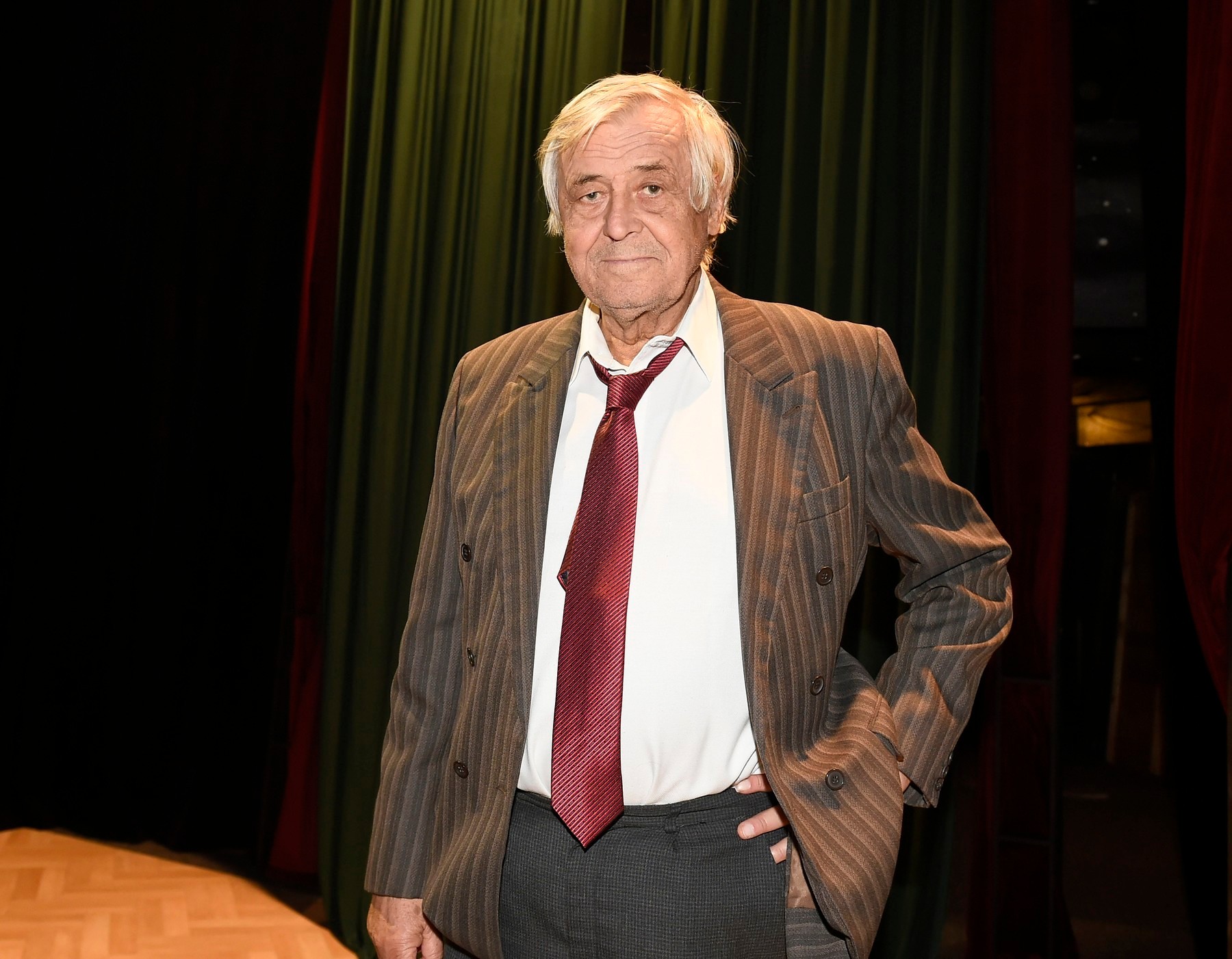 Český herec Zdeněk Žák. 