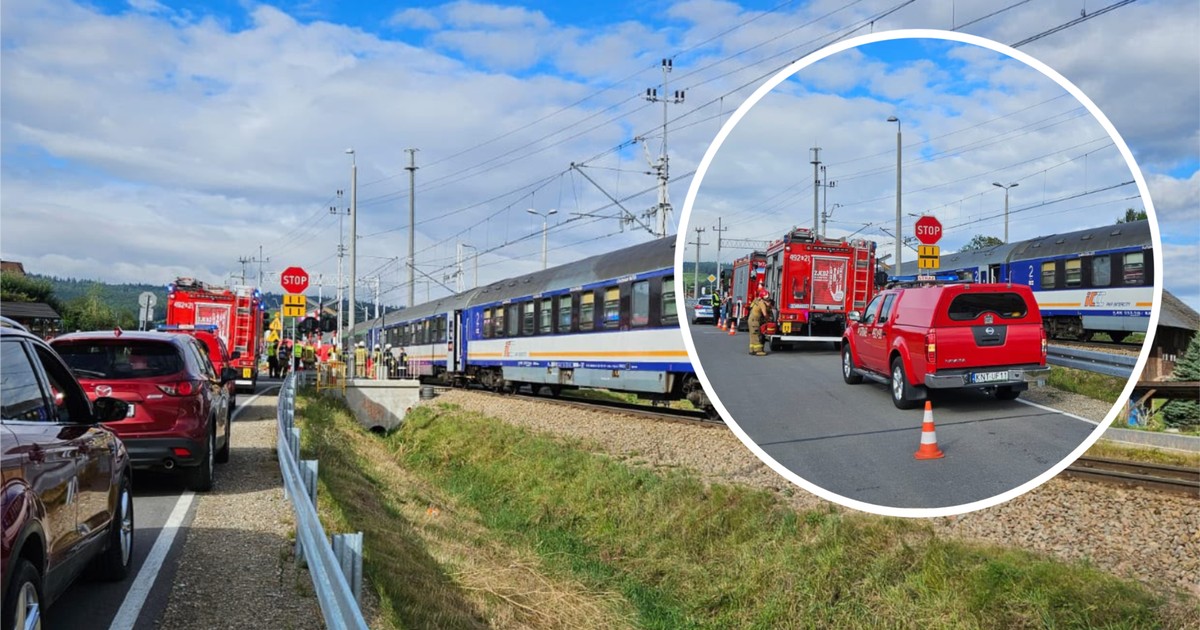 Tragedia na torach. Rowerzysta wpadł pod rozpędzony pociąg