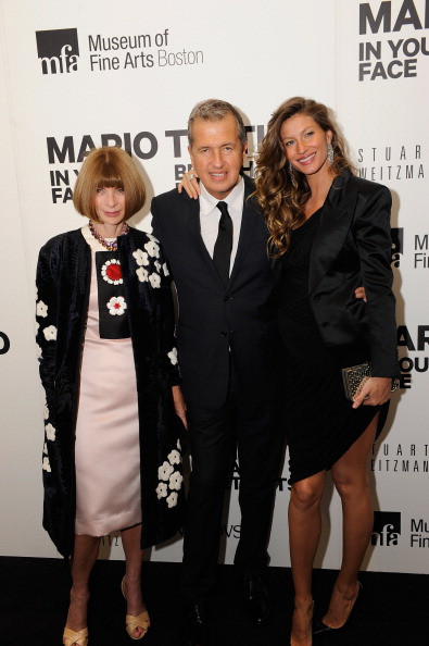 Gisele Bundchen, Mario Testino, Anna Wintour / fot. East News