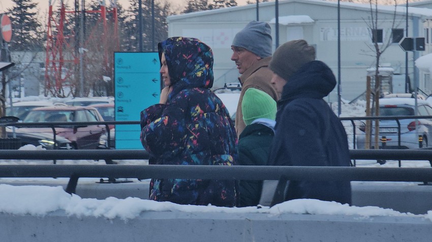 Bane Tomašević sa porodicom