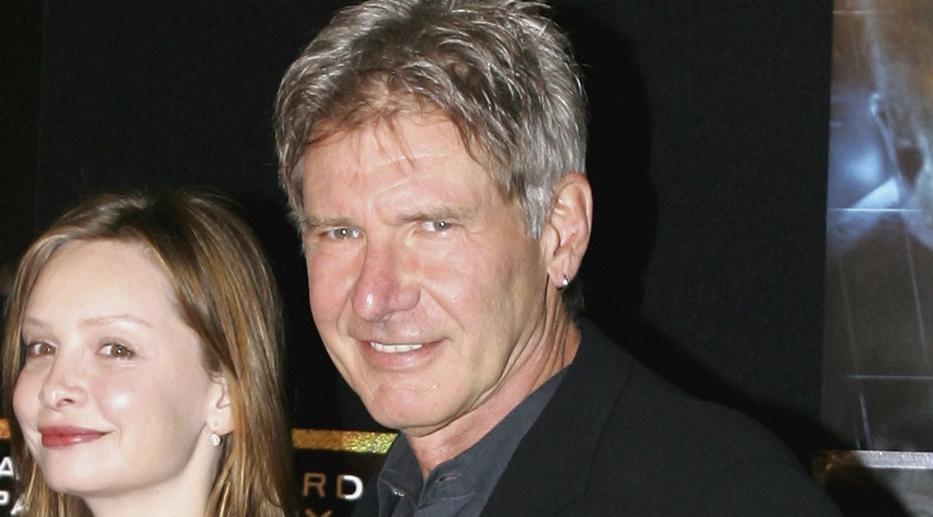 Harrison Ford egy régi képen feleségével. Fotó: getty Images