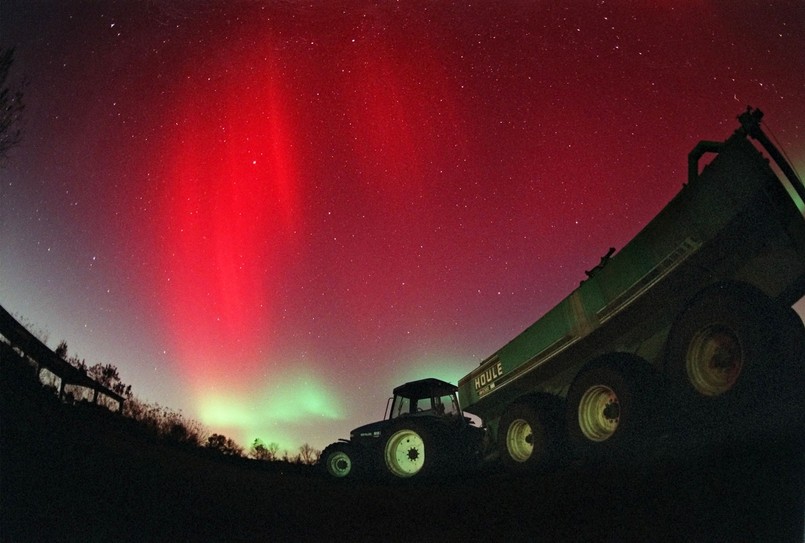 Magiczne światła na niebie