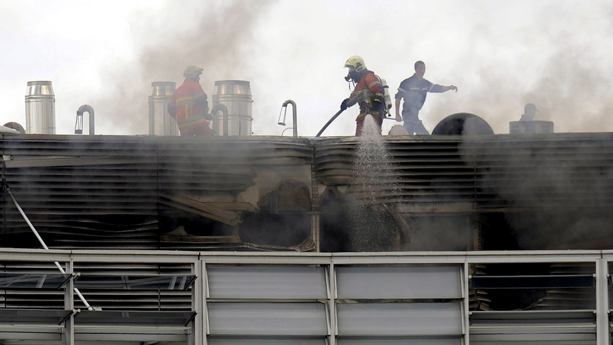 BELGIUM BRUSSELS EU BERLAYMONT FIRE