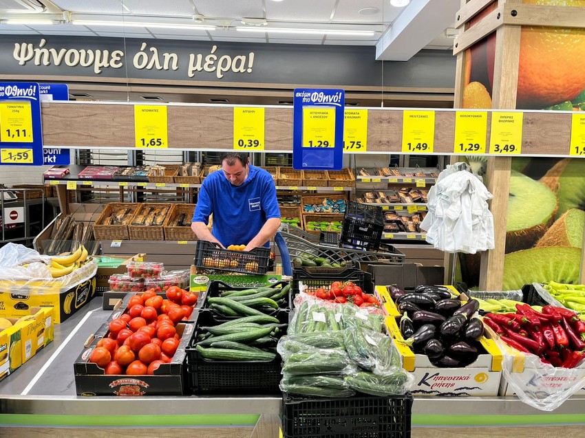 Cene u grčkim marketima u Pefkohoriju 2024. godine