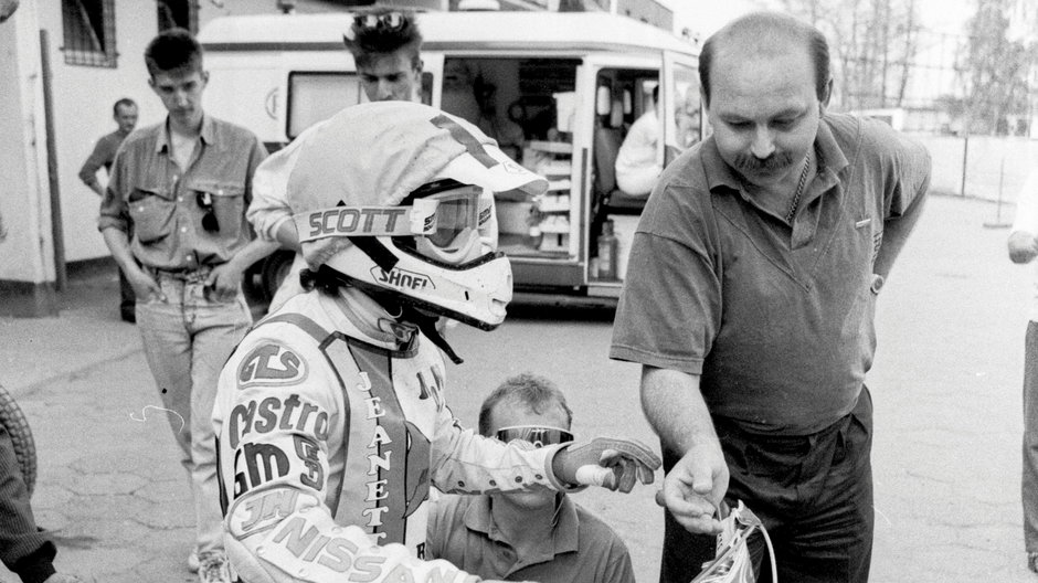 Jan Osvald Pedersen (L) i Roman Niemyjski (P)