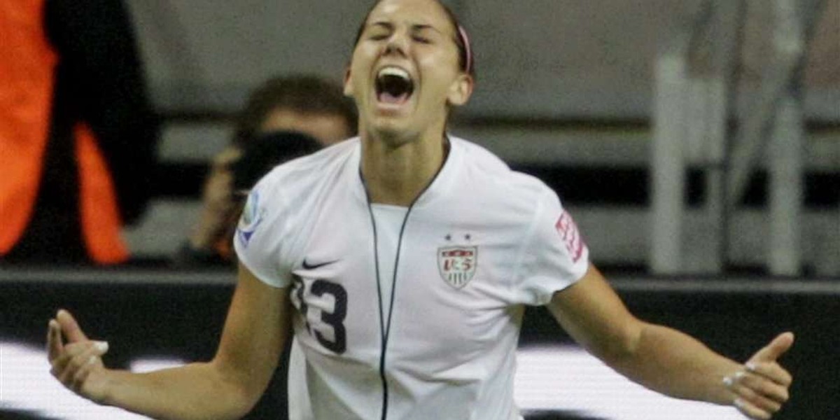 Piękny gol Alex Morgan