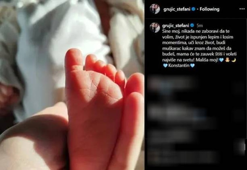 Stefani Grujić, objava