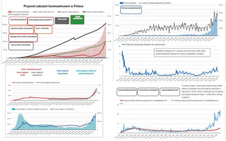 Przyrost zakażeń koronawirusem w Polsce [AKTUALNY WYKRES]
