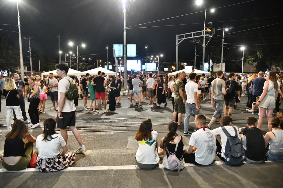 studenti protest blokade autokomanda