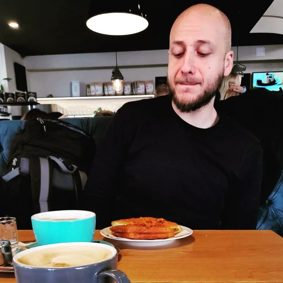 Slovenský komik Matej Makovický.