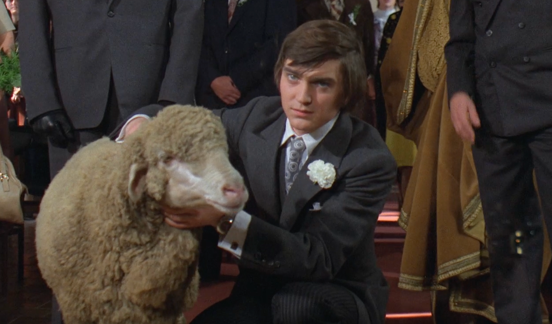 Český herec Vladimír Dlouhý ako Petr Majer v seriáli Arabela. 