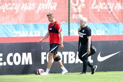 Bielik nie dokończył treningu kadry. Co ze zdrowiem piłkarza?