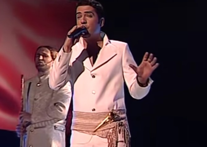 Željko Joksimiović na Evroviziji 2004 godine