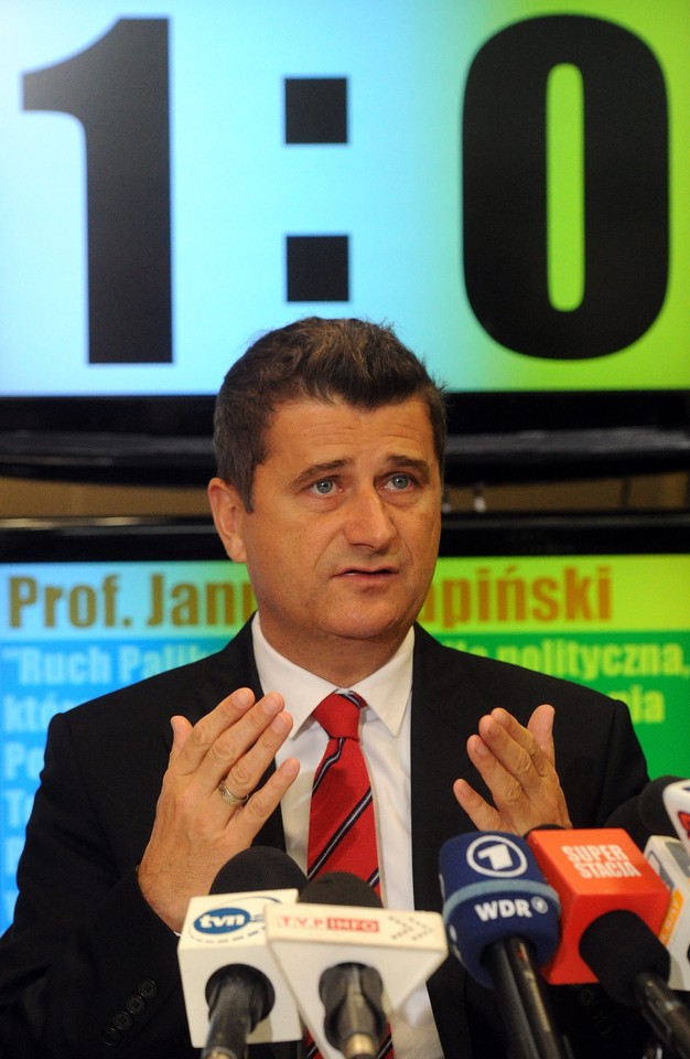 Janusz Palikot, fot. PAP/Grzegorz Jakubowski