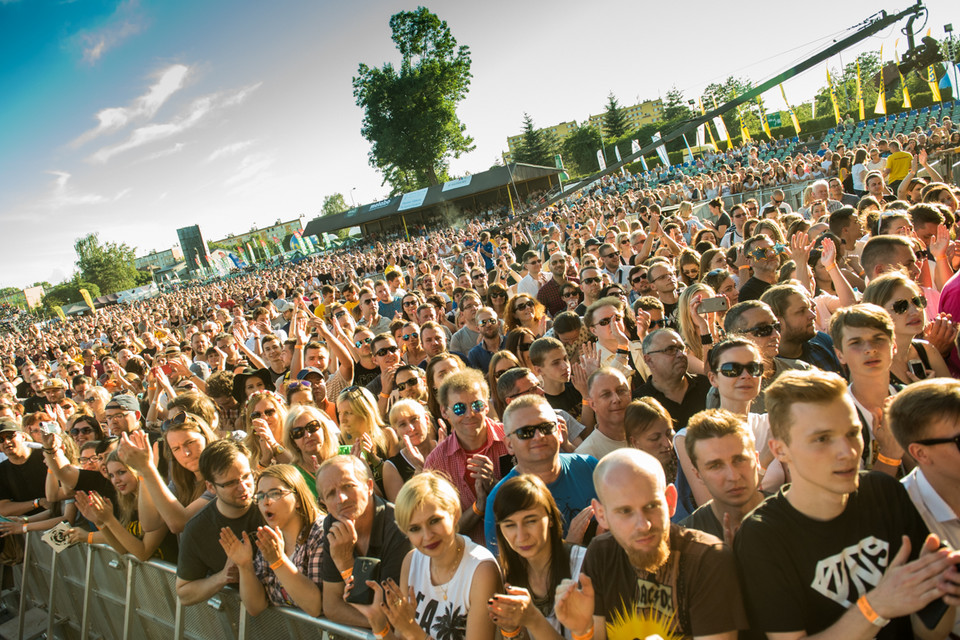 Publiczność na Life Festival Oświęcim 2016