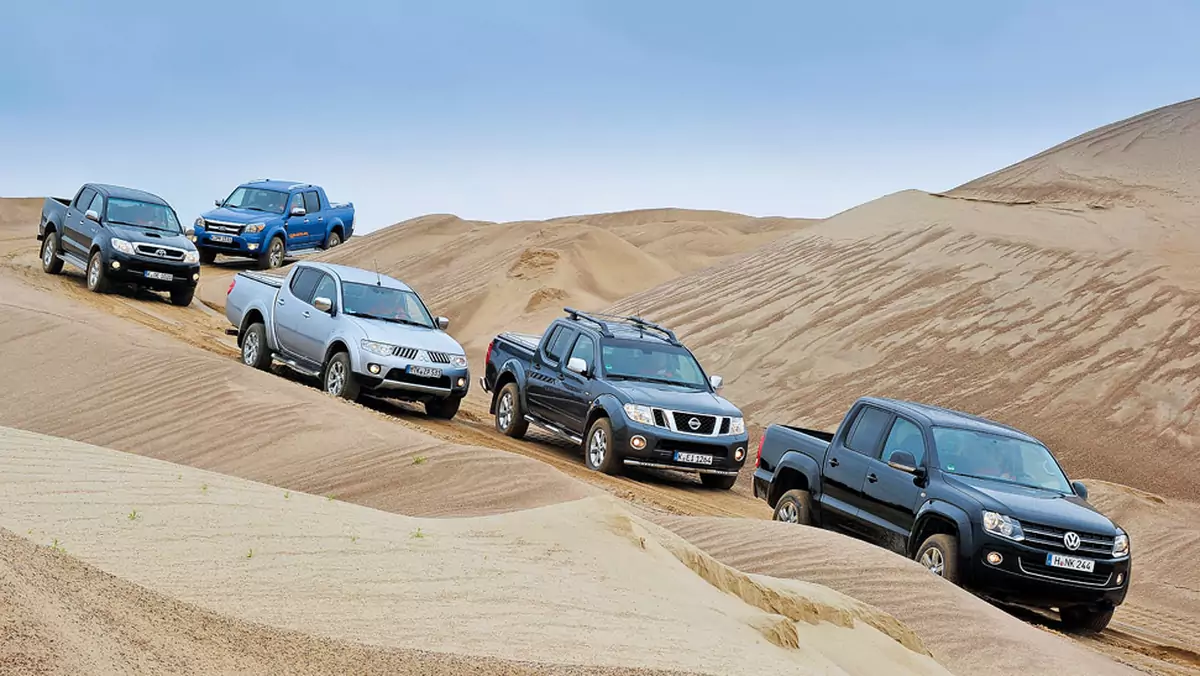 Towar czy lifestyle? Toyota Hilux kontra Ford Ranger, Mitsubishi L200, Nissan Navara i VW Amarok