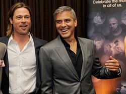 Brad Pitt i George Clooney walczą o prawa gejów