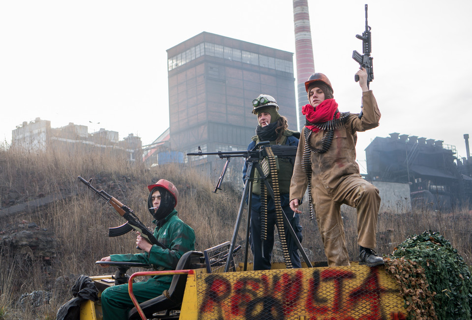 ZABRZE GRZEGORZ KLAMAN SOLIDARITY GUERILLA SESJA