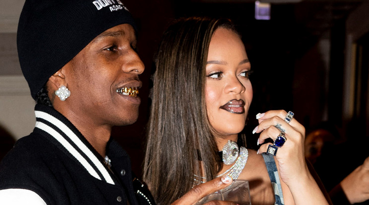 Rihanna és A$AP Rocky több mint két éve vannak együtt /Fotó: Northfoto