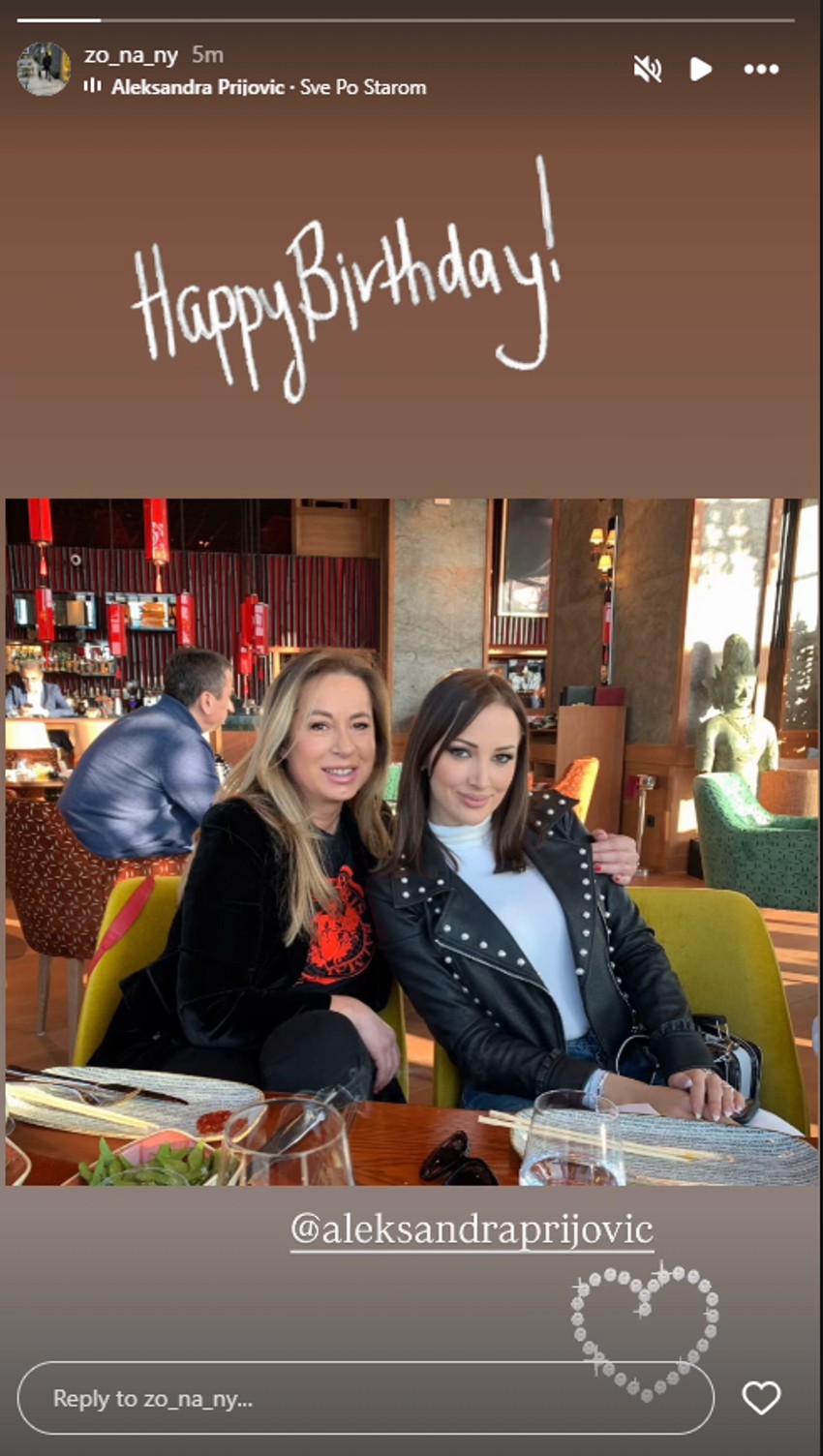 Aleksandra Prijović sa svekrvom Zoricom Nakić