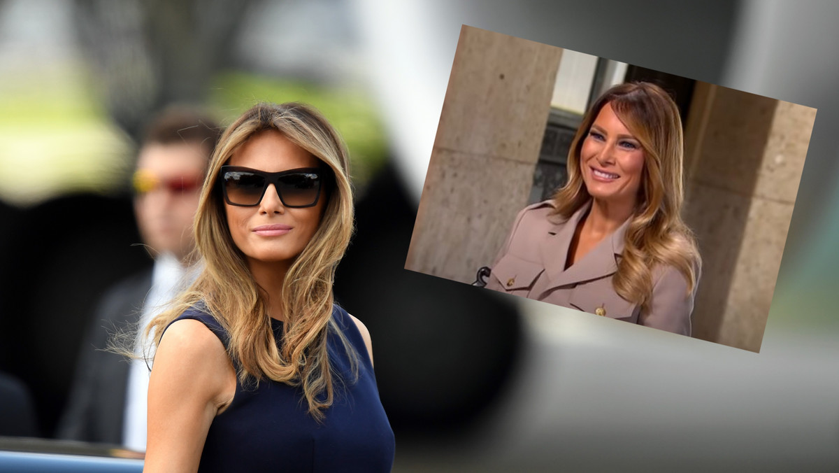 Mowa ciała Melanii Trump. "Widać, kiedy nie zgadza się z tym, co mówi"