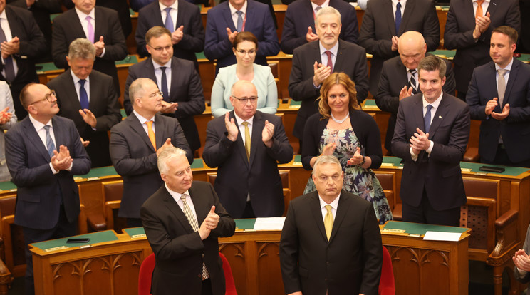 Orbán viktor Parlament / Fotó: Varga Imre