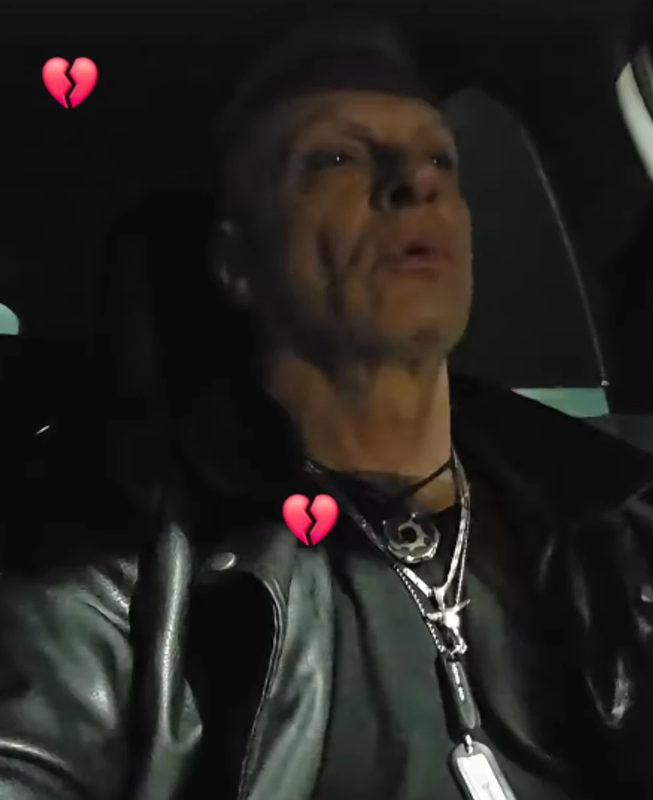 Đorđe David, oči pune suza