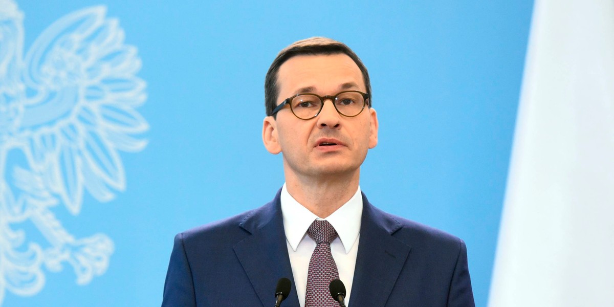 Mateusz Morawiecki. 