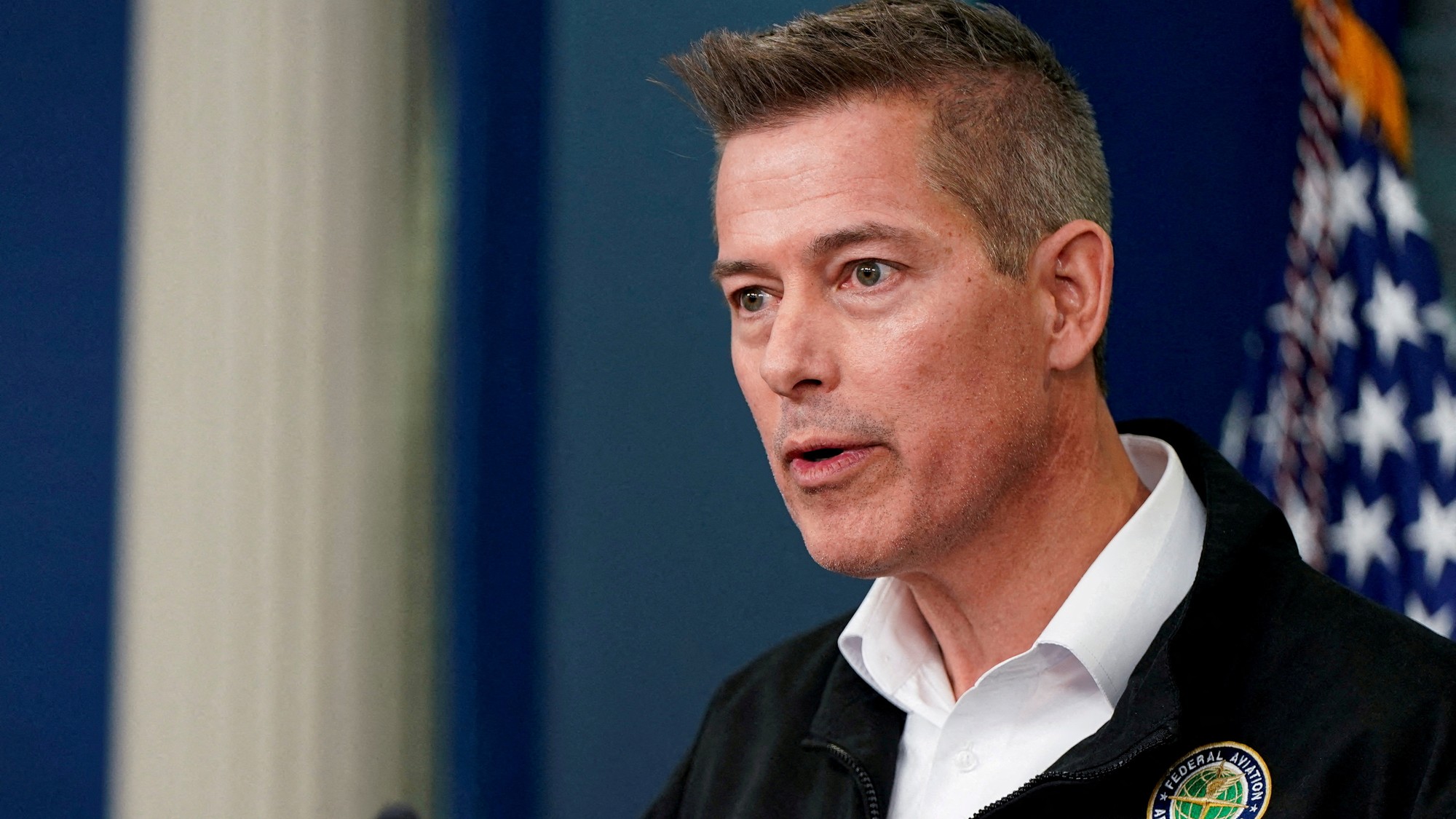 Americký minister dopravy Sean Duffy, REUTERS/Elizabeth Frantz