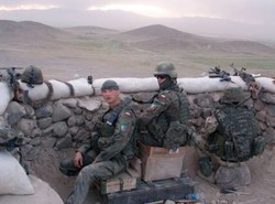 Do końca ratował kolegę, choć sam był ranny