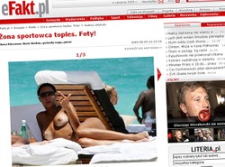 Zobacz obłędny biust żony tenisisty