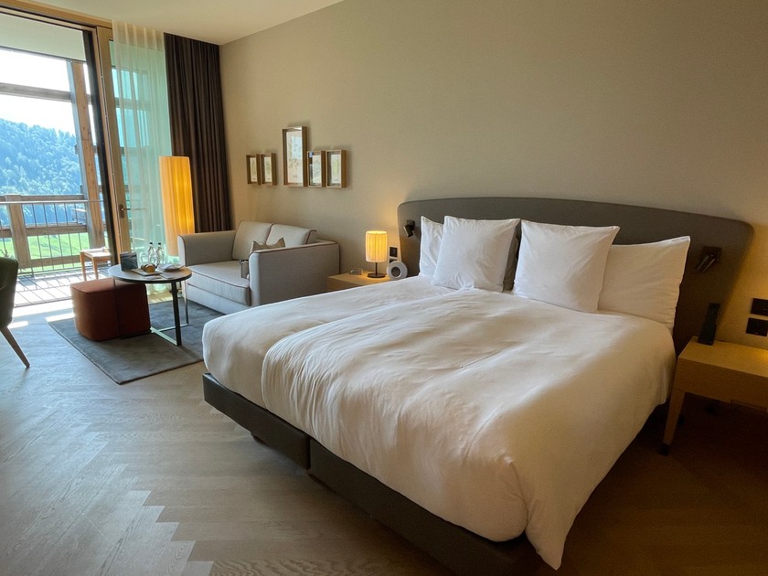 Une chambre au Waldhotel – Health & Medical Excellence.