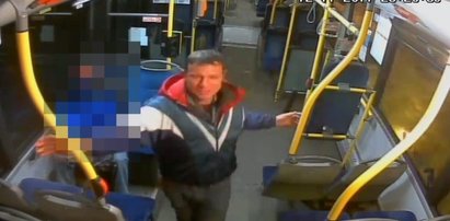 Zrobił to w autobusie. Wszystko się nagrało