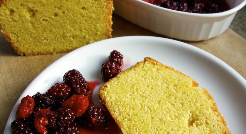 Celebrate Breakfast With Zesty Polenta Cake