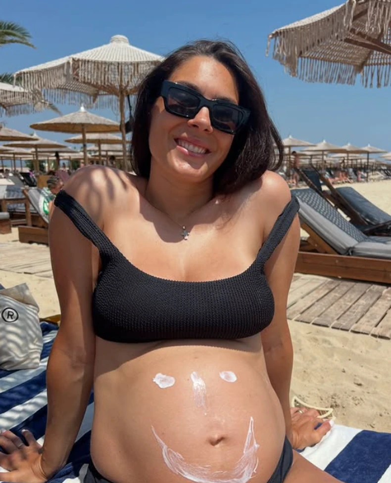 Milica Mandić u sedmom mesecu trudnoće