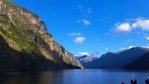 Rejs po Aurlandsjorden i Nærøyfjorden