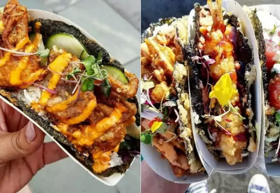 Sushi tacos, fuzja kuchni japońskiej i meksykańskiej, to najnowszy trend w street foodzie