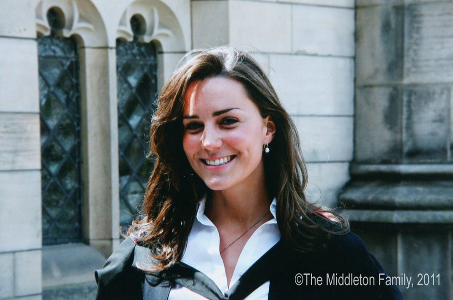 Kate Middleton jako studentka