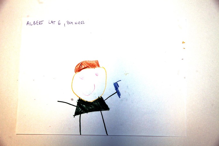 Autor rysunku: Albert Lewicki, lat 6